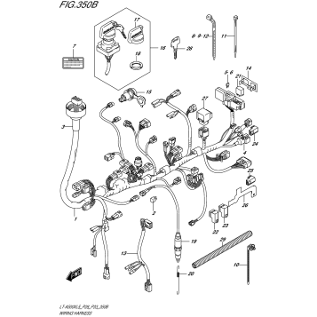 WIRING HARNESS (LT-A500XL5 P33)