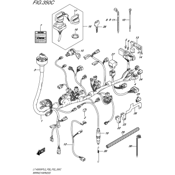 WIRING HARNESS (LT-A500XPZL5 P28)