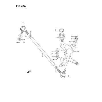 STEERING KNUCKLE (MODEL K5/K6/K7)