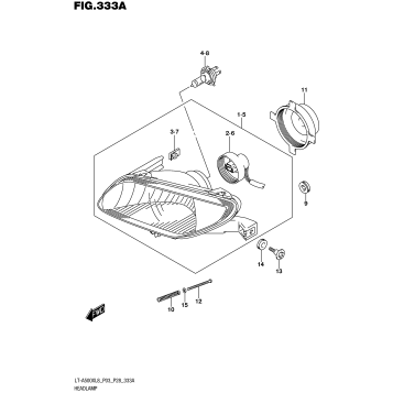 HEADLAMP (LT-A500XL8 P03)