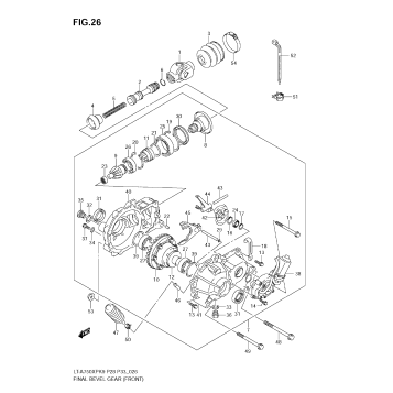 FINAL BEVEL GEAR (FRONT)