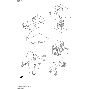 ELECTRICAL (LT-A400FL4 P28)