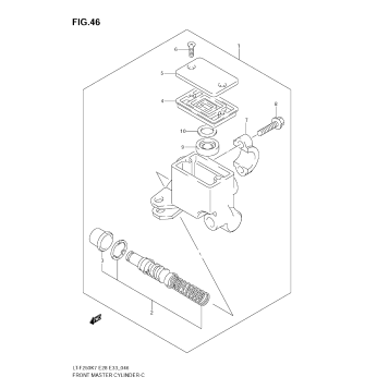 FRONT MASTER CYLINDER