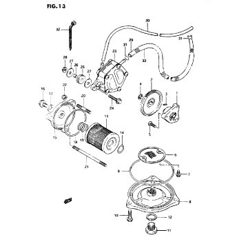 OIL PUMP - FUEL PUMP
