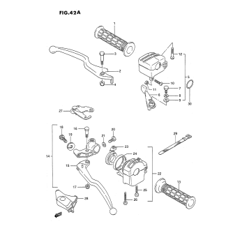HANDLE SWITCH (MODEL M/N/P/R/S)