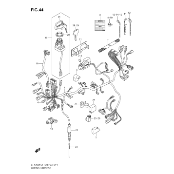 WIRING HARNESS (LT-A400FZL1 E28)