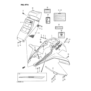 FRONT FENDER (MODEL K/L)