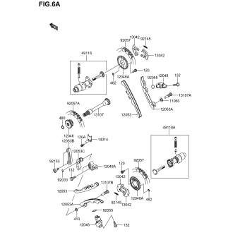CAMSHAFT/TENSIONER(K5)