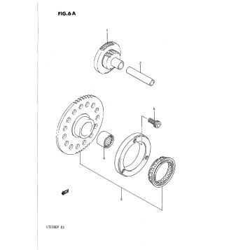 STARTER CLUTCH (MODEL J/K/L/M/N/P)