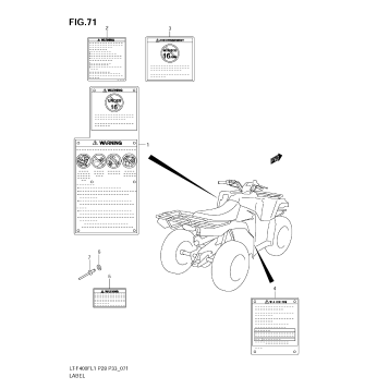 LABEL (LT-F400FL1 E28)