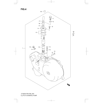 CLUTCH COVER - OIL PUMP