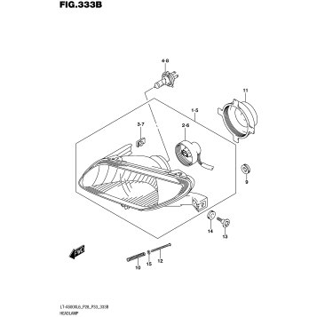 HEADLAMP (LT-A500XL6 P33)