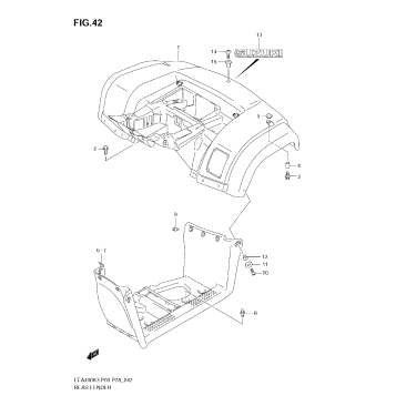 REAR FENDER (MODEL K3)