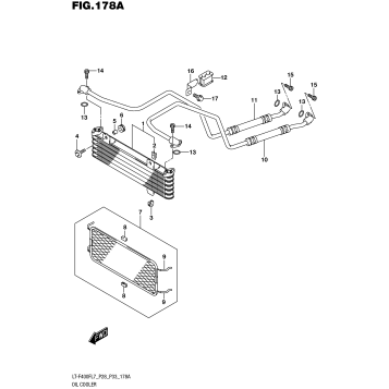 OIL COOLER (LT-F400FL7 P28)