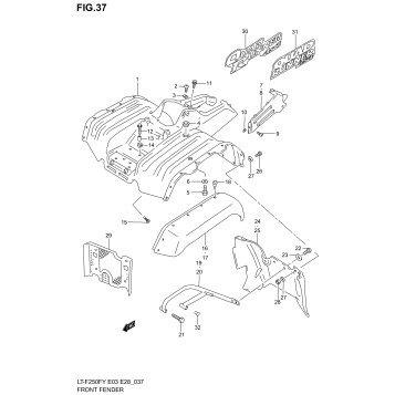 FRONT FENDER (MODEL X/Y)