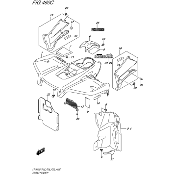 FRONT FENDER (LT-A500XPZL5 P28)