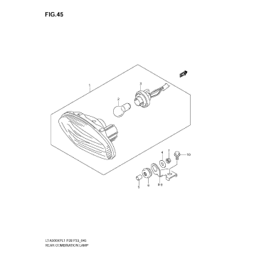 REAR COMBINATION LAMP (LT-A500XPZ L1 E33)