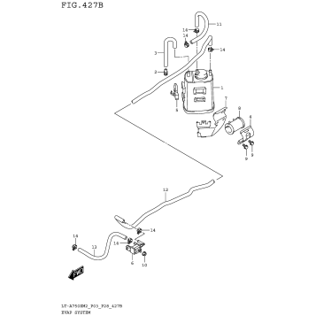 EVAP SYSTEM (LT-A750XPM2 P33)