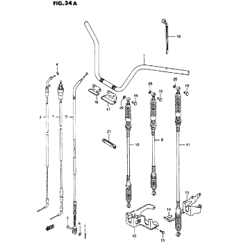 HANDLEBAR CABLE (MODEL L/M/N/P/R/S/T)