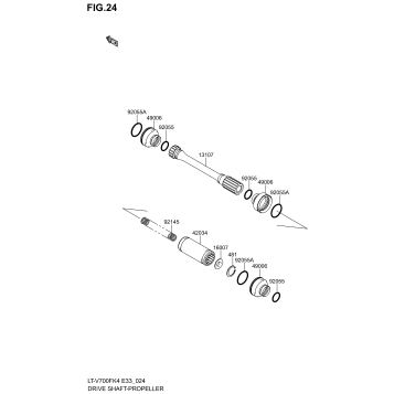 DRIVE SHAFT-PROPELLER