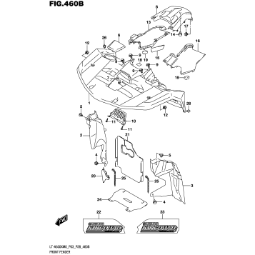 FRONT FENDER (LT-A500XM0 P28)