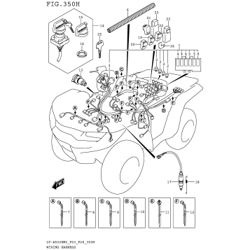 WIRING HARNESS (LT-A500XPZM2 P28)