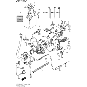 WIRING HARNESS (LT-A750XPL5 P28)