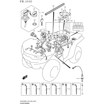 WIRING HARNESS ((LT-A750XP,LT-A750XPZ):P33)
