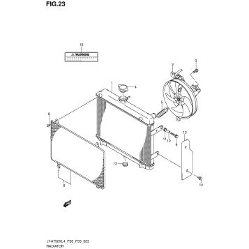 RADIATOR (LT-A750XZL4 P33)
