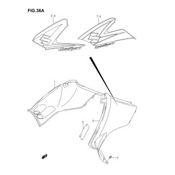 SIDE COVER (MODEL K5/K6)