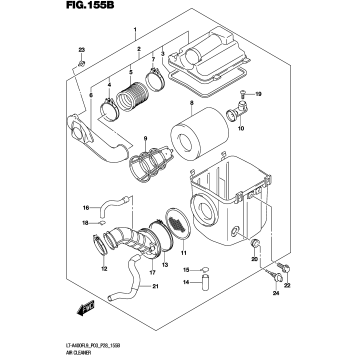 AIR CLEANER (LT-A400FL9 P28)