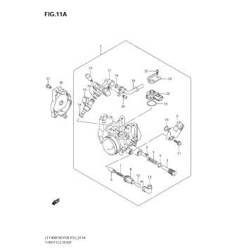 THROTTLE BODY (LT-F400FL0)