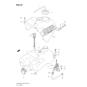 FUEL TANK (MODEL K3)