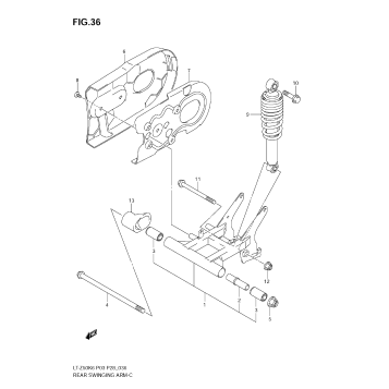 REAR SWINGINGARM