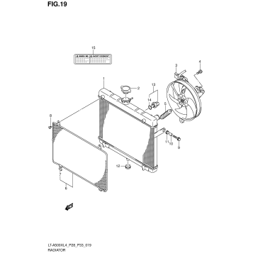 RADIATOR (LT-A500XL4 P28)