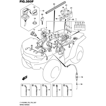 WIRING HARNESS (LT-A750XPM0 P33)