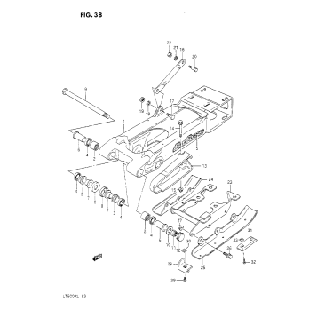 REAR SWINGING ARM (H)