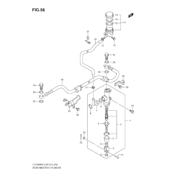 REAR MASTER CYLINDER