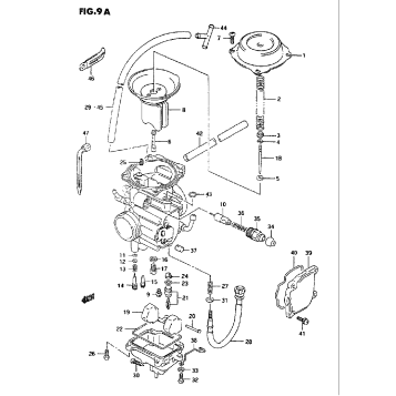 CABURETOR (MODEL L\M\N\P\R\S\T)