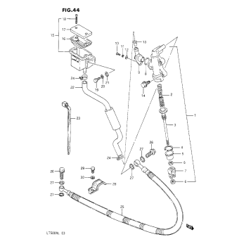 REAR MASTER CYLINDER
