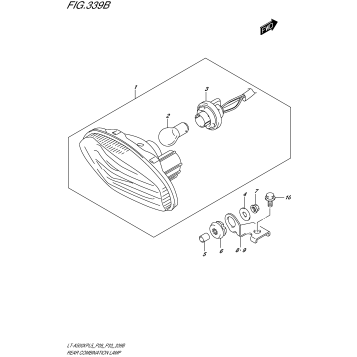 REAR COMBINATION LAMP (LT-A500XPL5 P33)