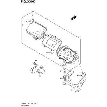 SPEEDOMETER (LT-F400FL8 P33)