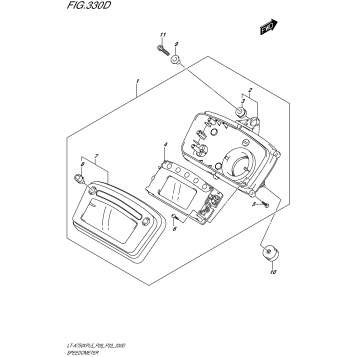 SPEEDOMETER (LT-A750XPZL5 P33)