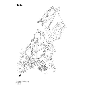 FRAME (MODEL K6/K7/K8)