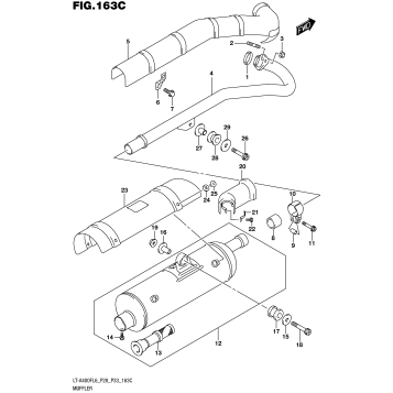 MUFFLER (LT-A400FZL6 P33)