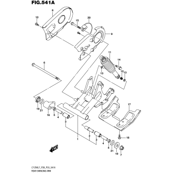 REAR SWINGINGARM