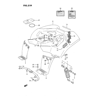 REAR FENDER (MODEL L)