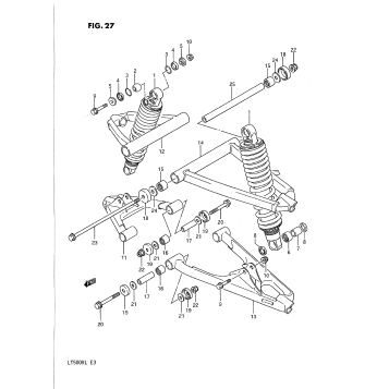 SUSPENSION ARM (MODEL H)