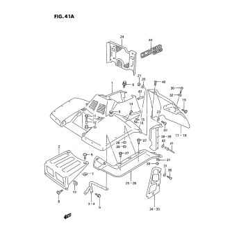 FRONT FENDER (MODEL S)