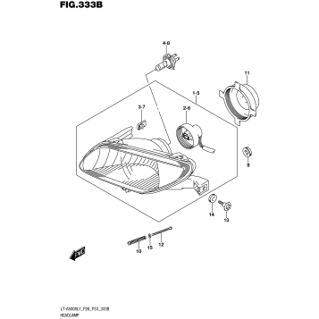 HEADLAMP (LT-A500XL7 P33)